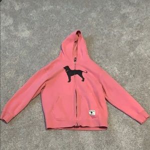 Black Dog zip up hoodie